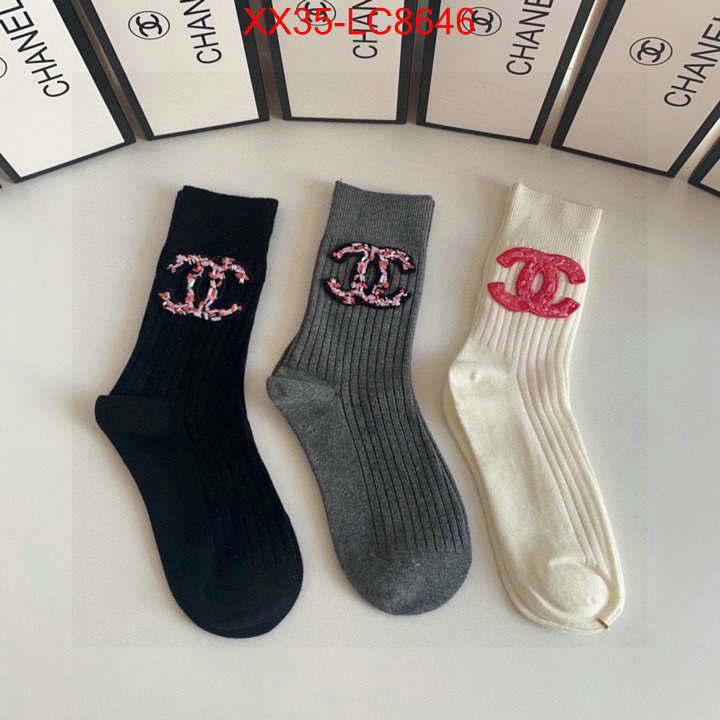 Sock-Chanel we offer ID: LC8646 $: 35USD