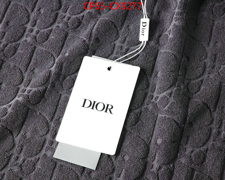 Clothing-Dior designer 7 star replica ID: CX9277 $: 65USD