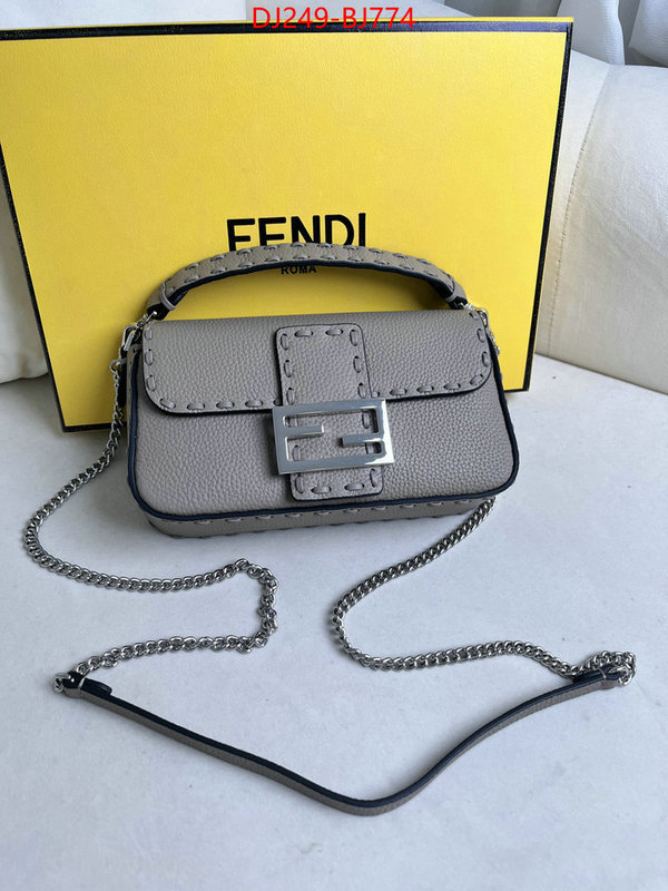 Fendi Bags(TOP)-Baguette top perfect fake ID: BJ774 $: 249USD,