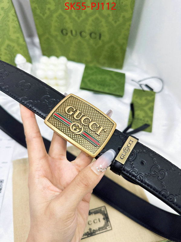 Belts-Gucci top fake designer ID: PJ112 $: 55USD