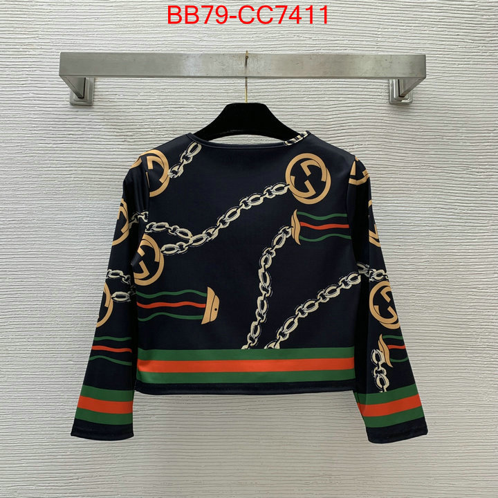 Clothing-Gucci replica every designer ID: CC7411 $: 79USD