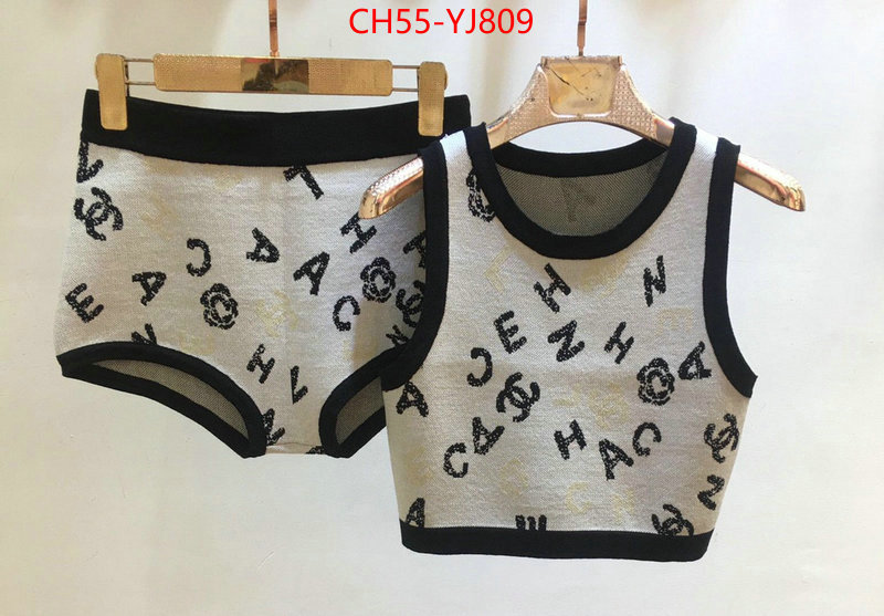 Swimsuit-Chanel top fake designer ID: YJ809 $: 55USD