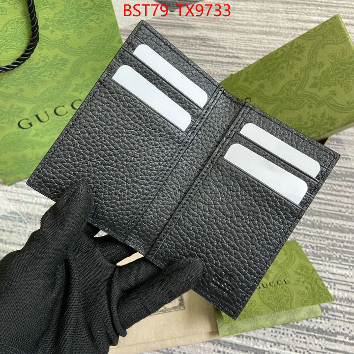 Gucci Bags(TOP)-Wallet- best quality fake ID: TX9733 $: 79USD,