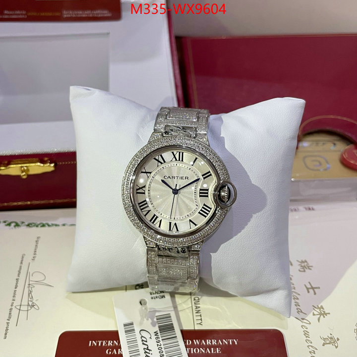 Watch(TOP)-Cartier replica every designer ID: WX9604 $: 335USD