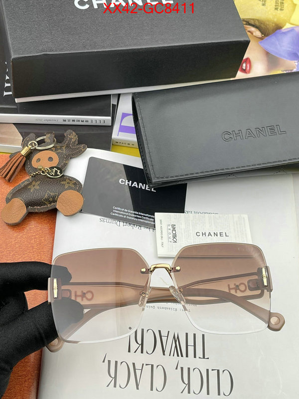 Glasses-Chanel shop the best high authentic quality replica ID: GC8411 $: 42USD