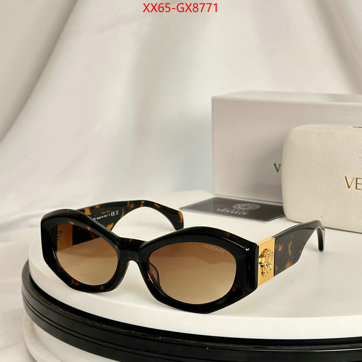 Glasses-Versace best capucines replica ID: GX8771 $: 65USD