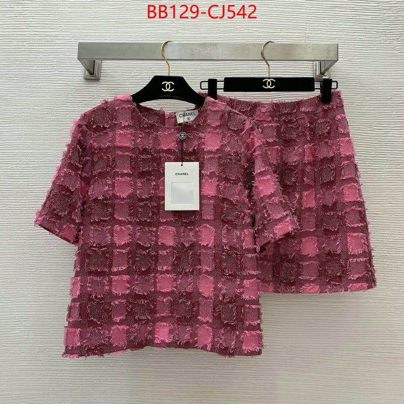 Clothing-Chanel best replica ID: CJ542 $: 129USD