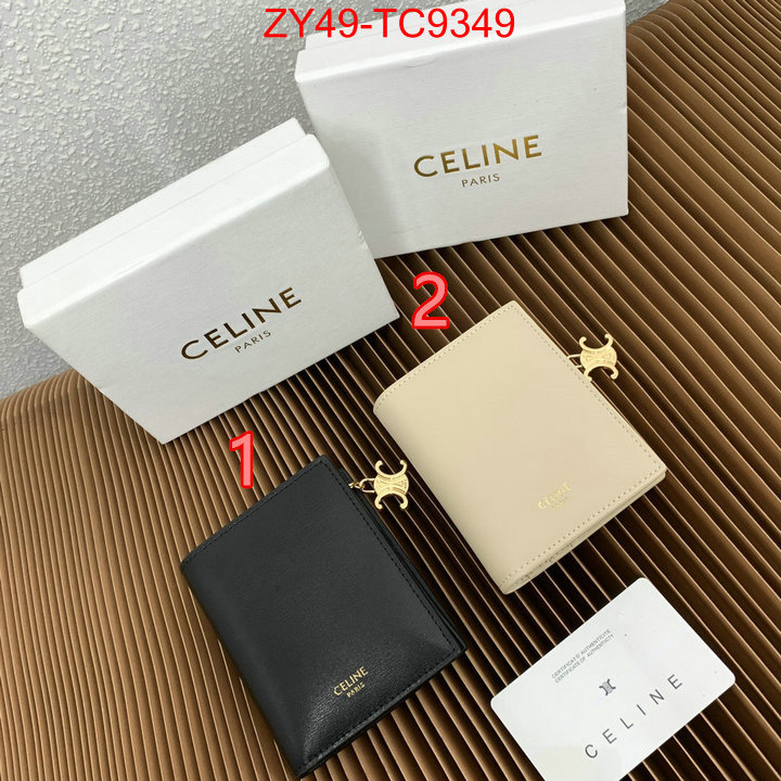 CELINE Bags(4A)-Wallet best replica new style ID: TC9349 $: 49USD,