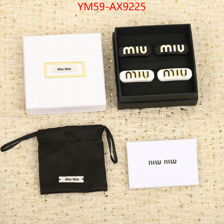 Hair band-MIU MIU aaaaa+ quality replica ID: AX9225 $: 59USD