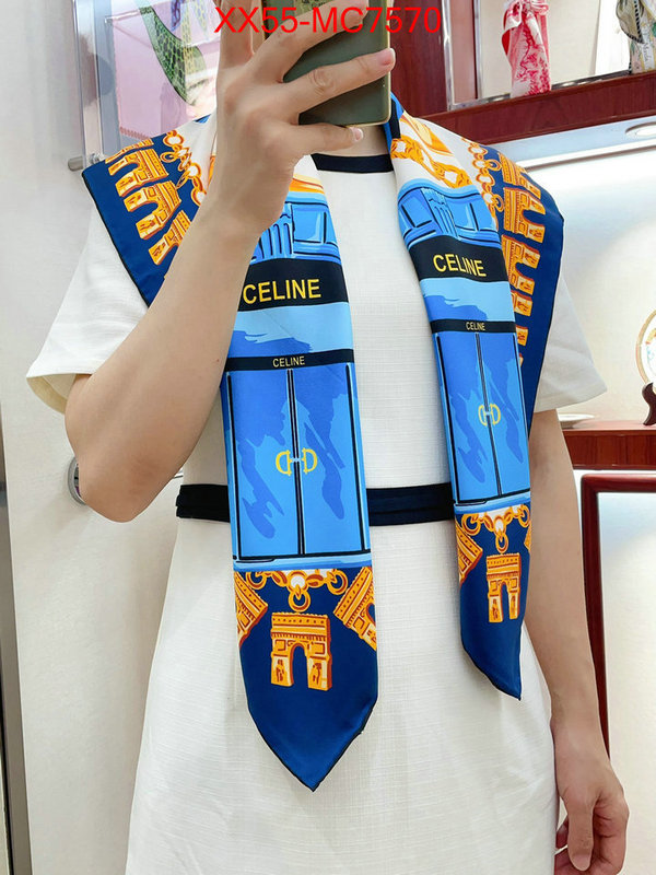 Scarf-CELINE where could you find a great quality designer ID: MC7570 $: 55USD