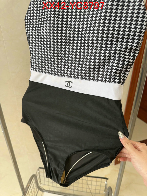 Swimsuit-Chanel buy cheap replica ID: YC8797 $: 42USD