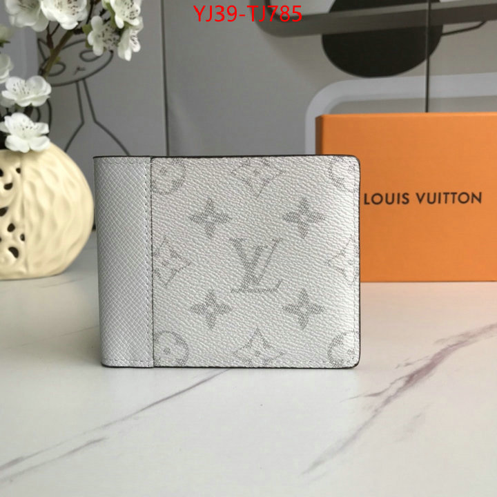 LV Bags(4A)-Wallet top brands like ID: TJ785 $: 39USD,