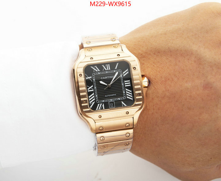 Watch(TOP)-Cartier buy 1:1 ID: WX9615 $: 229USD