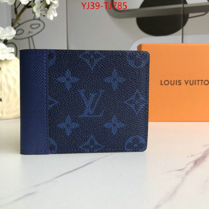 LV Bags(4A)-Wallet top brands like ID: TJ785 $: 39USD,