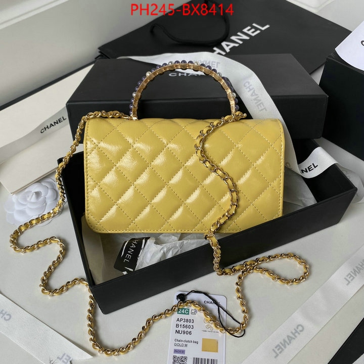 Chanel Bags(TOP)-Crossbody- 2024 replica ID: BX8414 $: 245USD,
