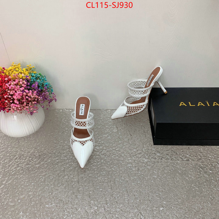 Women Shoes-ALAIA high quality happy copy ID: SJ930 $: 115USD