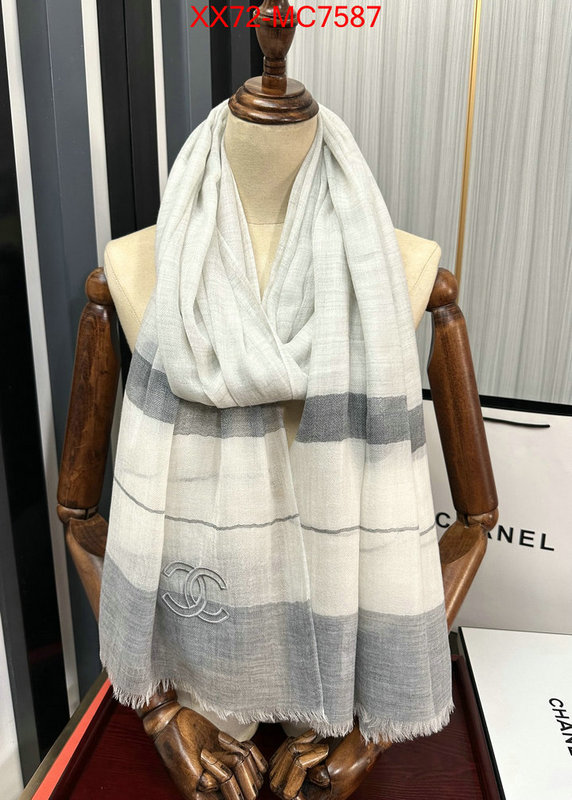 Scarf-Chanel best site for replica ID: MC7587 $: 72USD