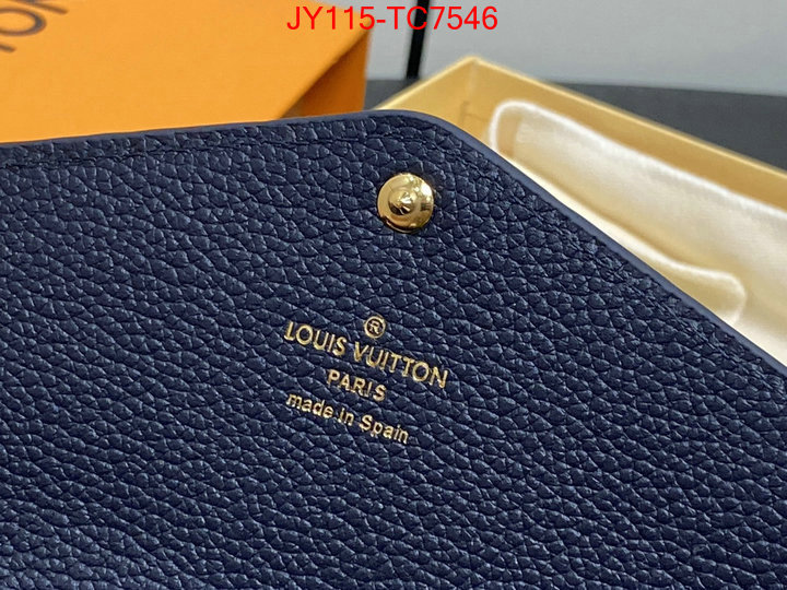 LV Bags(TOP)-Wallet what's best ID: TC7546 $: 115USD,