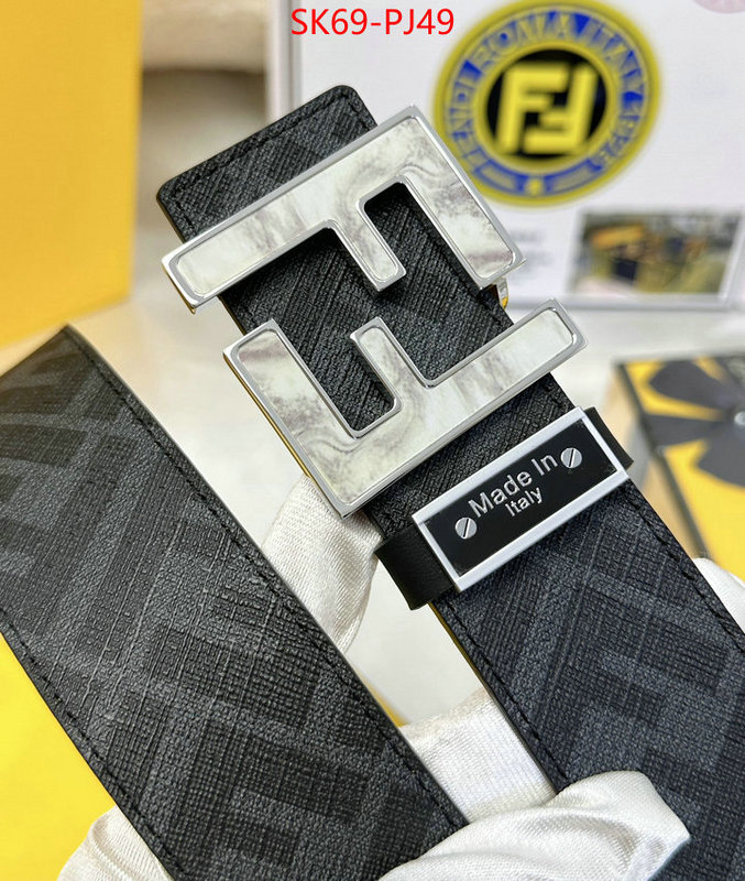 Belts-Fendi 2024 aaaaa replica customize ID: PJ49 $: 69USD