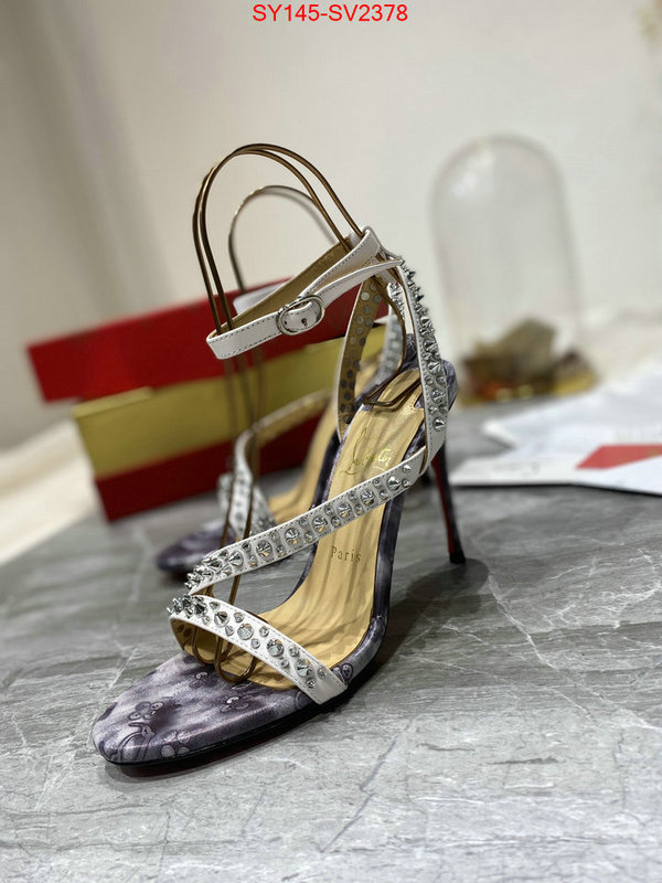 Women Shoes-Christian Louboutin high quality customize ID: SV2378 $: 145USD