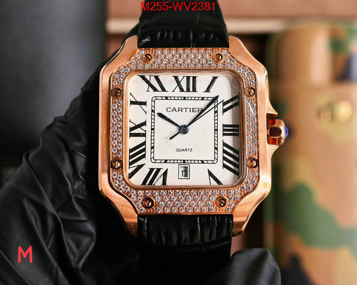 Watch(TOP)-Cartier what's the best place to buy replica ID: WV2381 $: 255USD