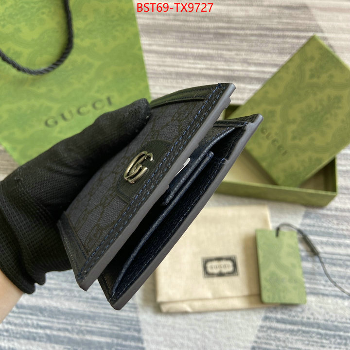 Gucci Bags(TOP)-Wallet- fake aaaaa ID: TX9727 $: 69USD,