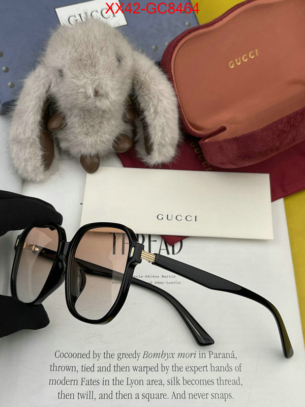 Glasses-Gucci shop cheap high quality 1:1 replica ID: GC8464 $: 42USD