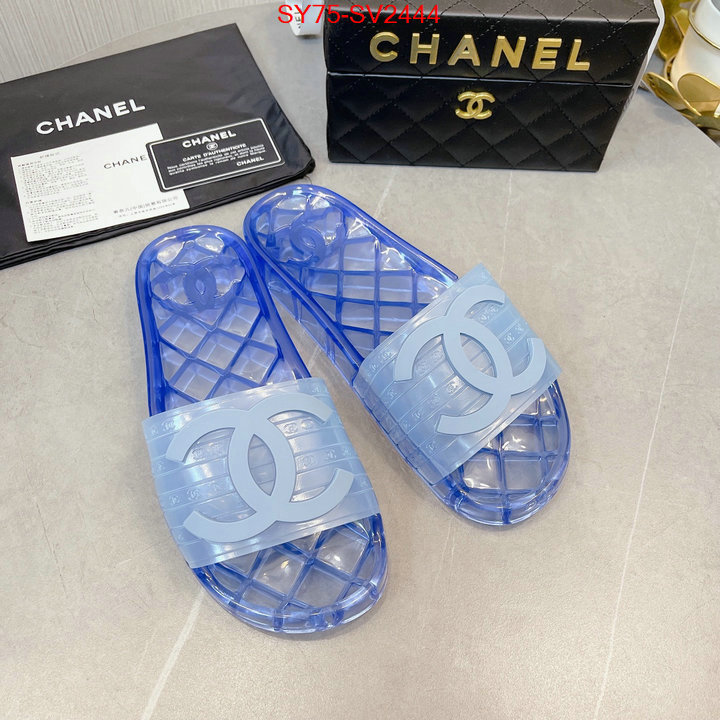 Men shoes-Chanel designer 1:1 replica ID: SV2444 $: 75USD