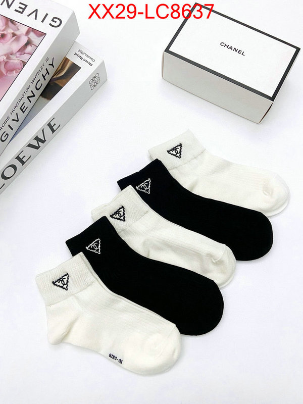 Sock-Chanel where quality designer replica ID: LC8637 $: 29USD