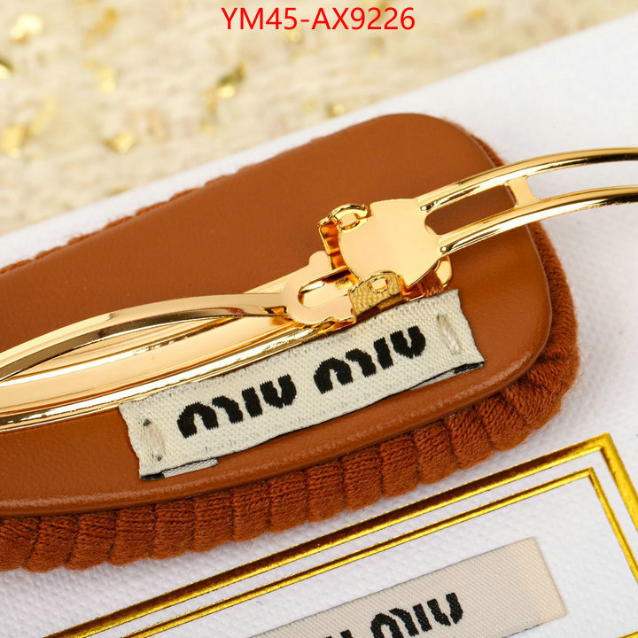 Hair band-MIU MIU buy best high-quality ID: AX9226 $: 45USD