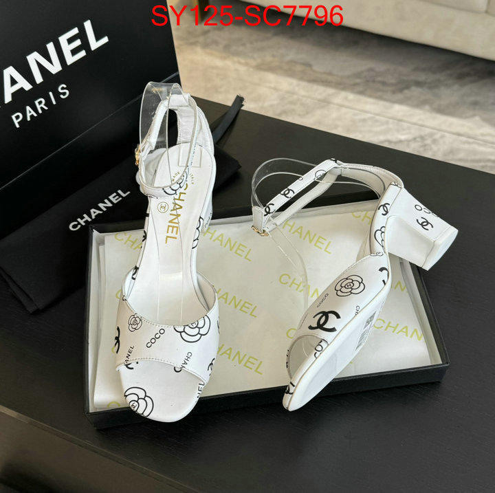 Women Shoes-Chanel wholesale replica shop ID: SC7796 $: 125USD