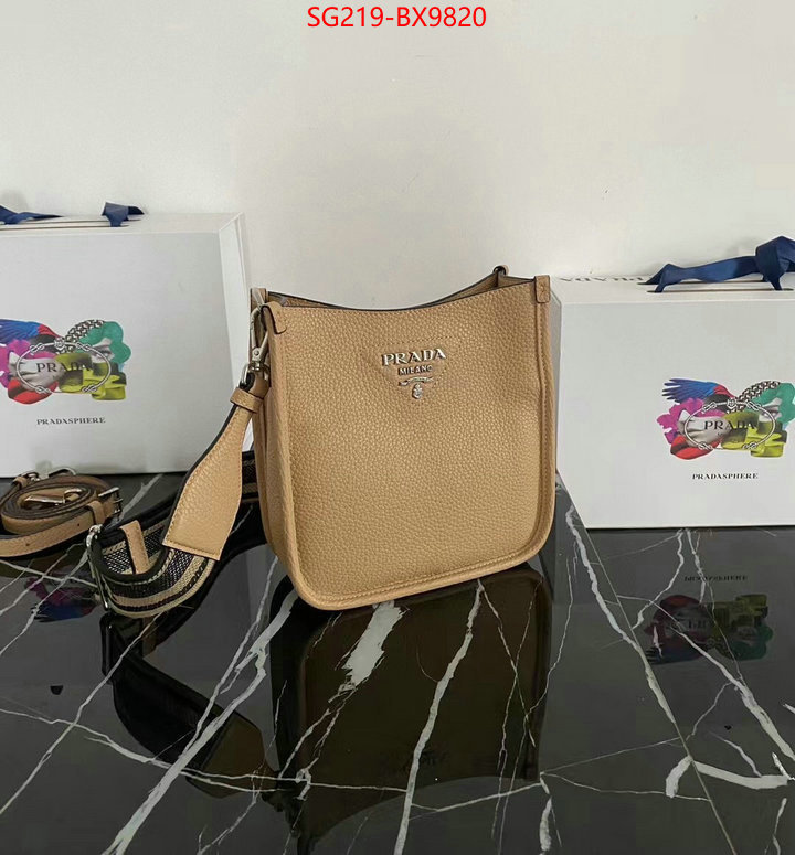 Prada Bags(TOP)-Crossbody- what's best ID: BX9820 $: 219USD,