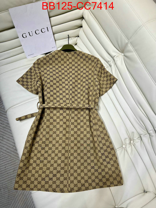 Clothing-Gucci store ID: CC7414 $: 125USD