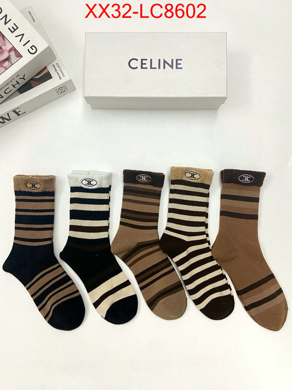 Sock-CELINE replica wholesale ID: LC8602 $: 32USD