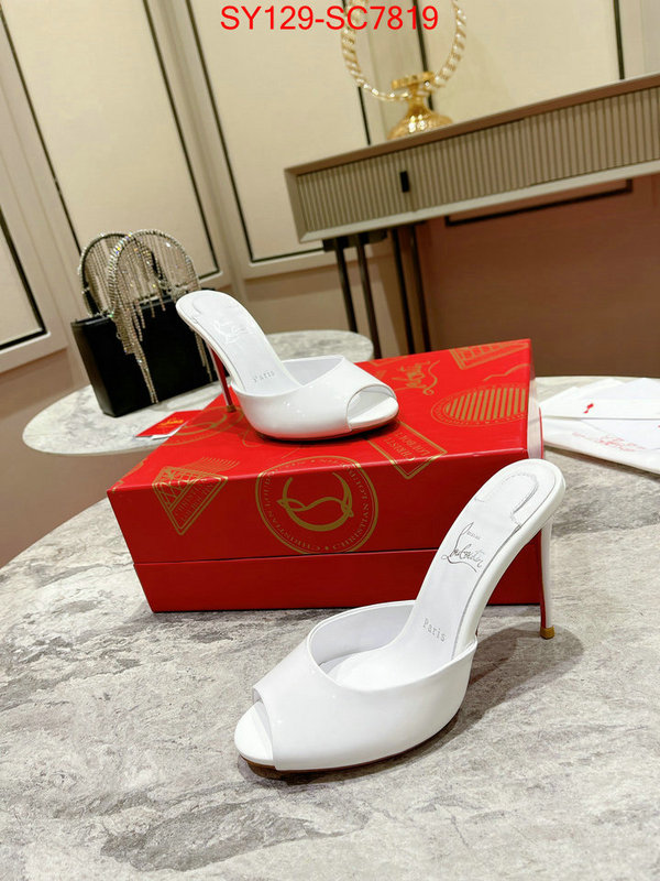 Women Shoes-Christian Louboutin buy cheap replica ID: SC7819 $: 129USD