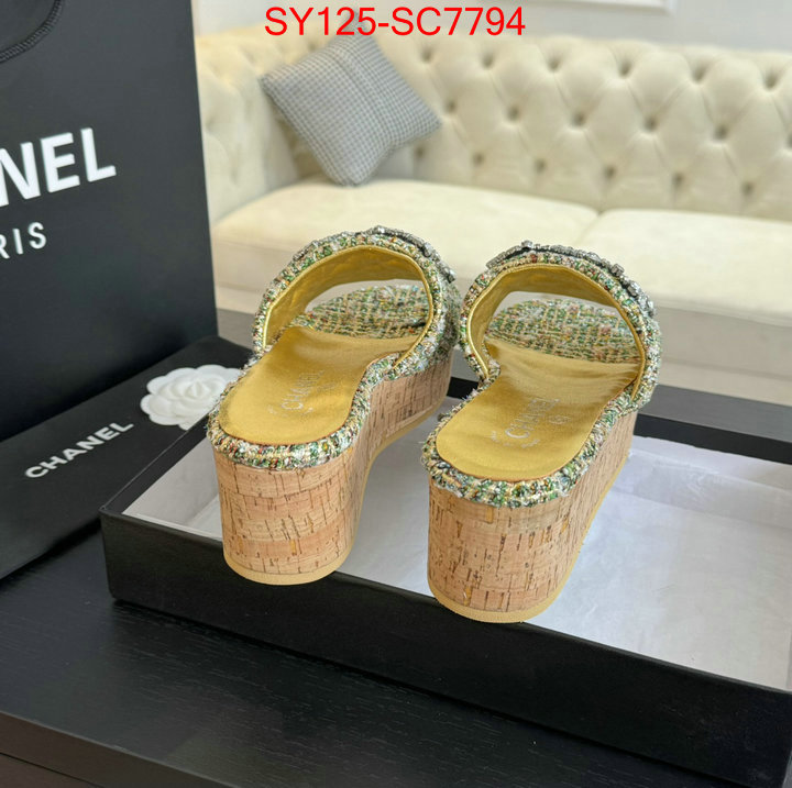 Women Shoes-Chanel brand designer replica ID: SC7794 $: 125USD