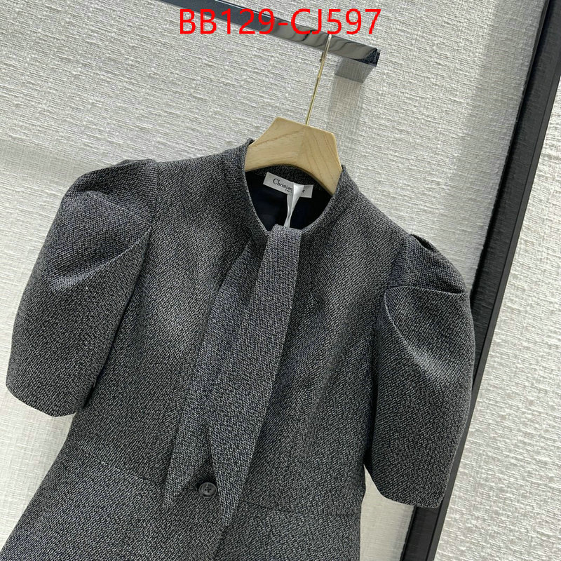 Clothing-Dior customize best quality replica ID: CJ597 $: 129USD