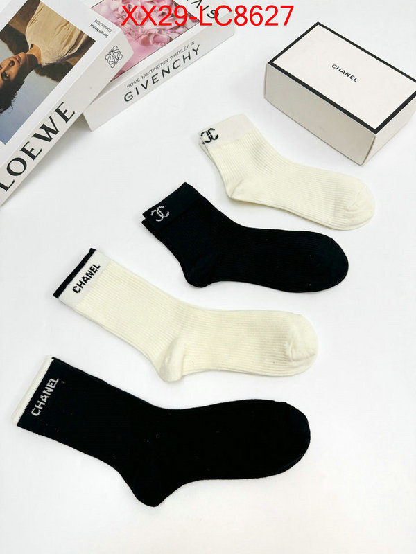 Sock-Chanel replica aaaaa+ designer ID: LC8627 $: 29USD