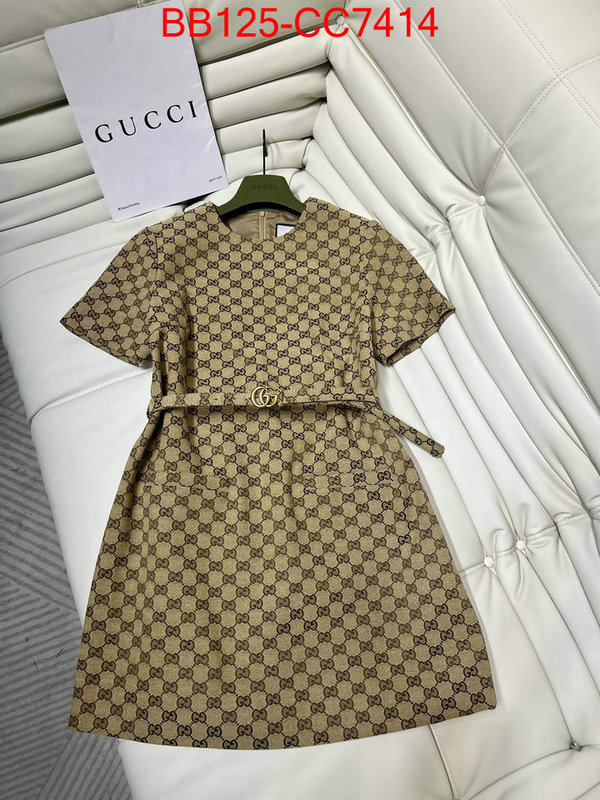 Clothing-Gucci store ID: CC7414 $: 125USD