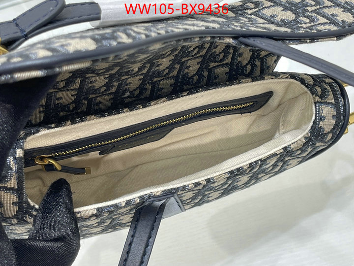 Dior Bags(4A)-Saddle- buy top high quality replica ID: BX9436