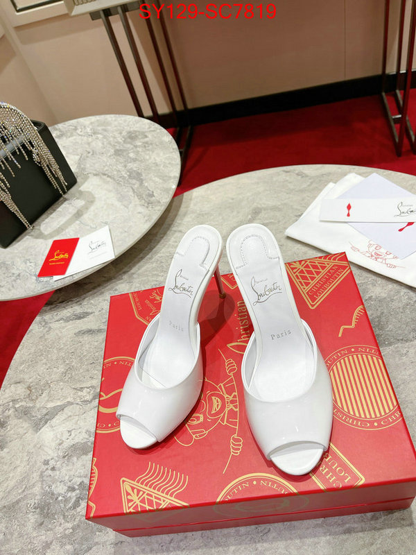 Women Shoes-Christian Louboutin buy cheap replica ID: SC7819 $: 129USD