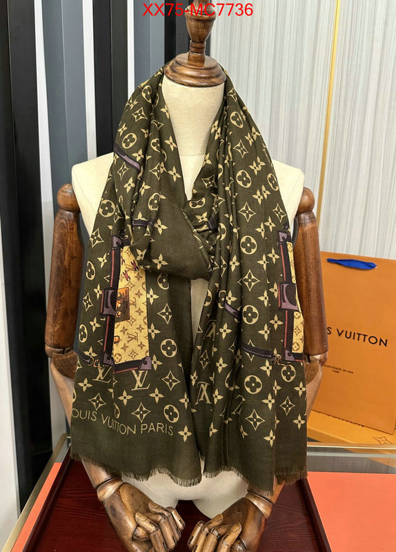 Scarf-LV 2024 aaaaa replica 1st copy ID: MC7736 $: 75USD