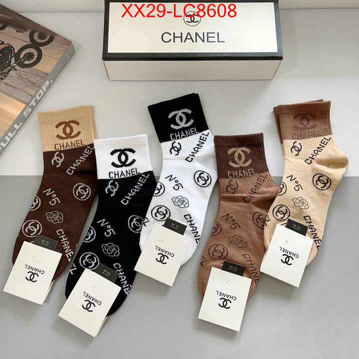 Sock-Chanel buy best high-quality ID: LC8608 $: 29USD