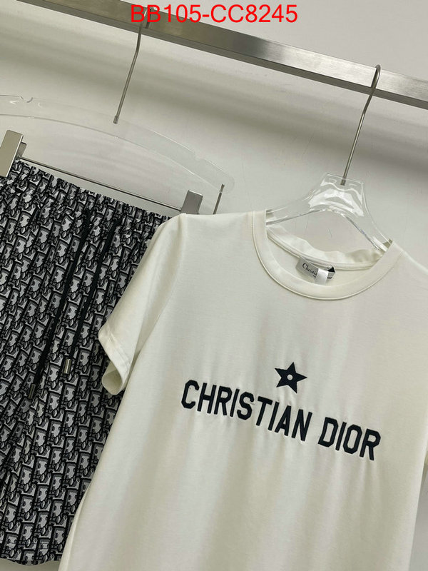 Clothing-Dior top fake designer ID: CC8245 $: 105USD