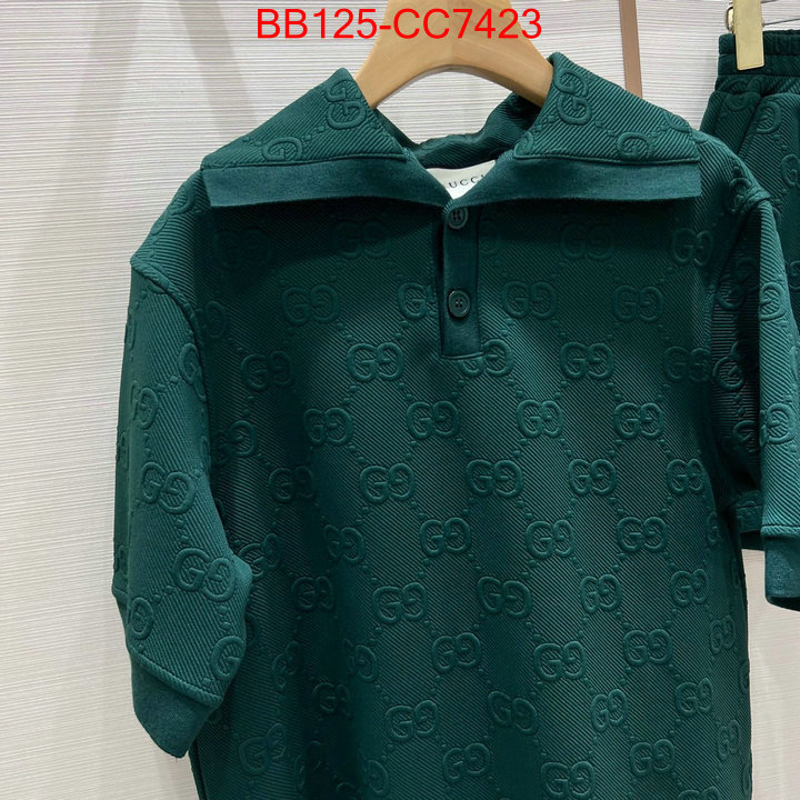 Clothing-Gucci wholesale replica shop ID: CC7423 $: 125USD