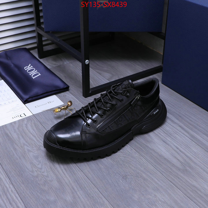 Men shoes-Dior designer replica ID: SX8439 $: 135USD