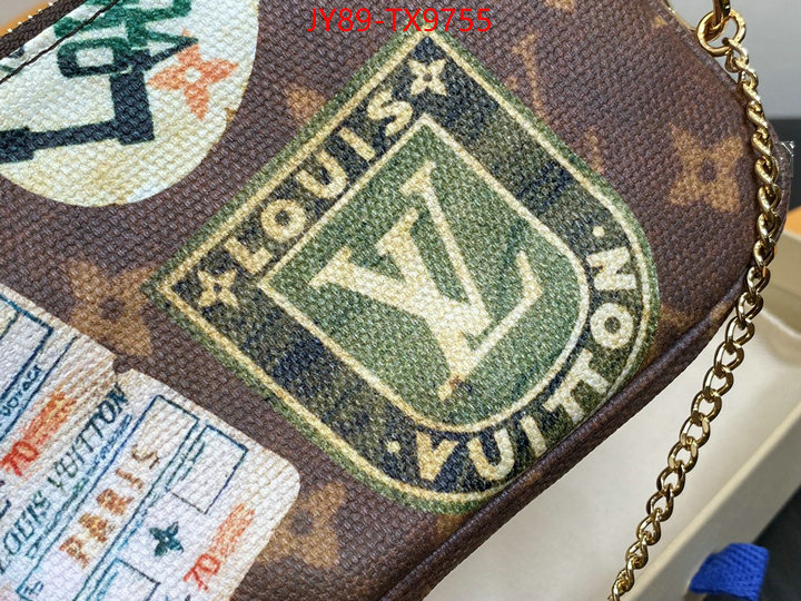 LV Bags(TOP)-Wallet the highest quality fake ID: TX9755 $: 89USD,