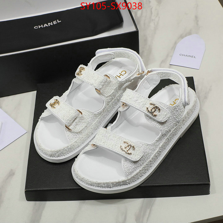 Women Shoes-Chanel high quality designer replica ID: SX9038 $: 105USD