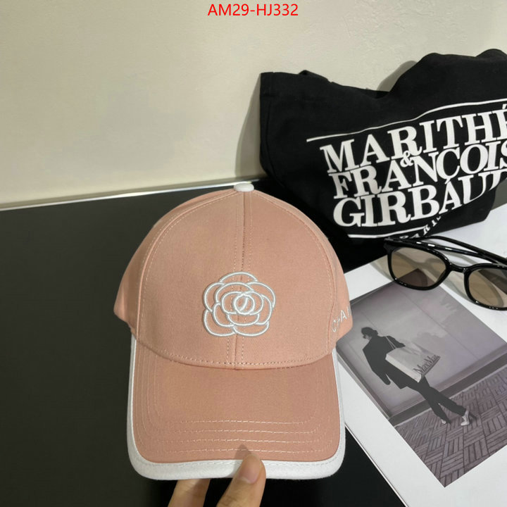 Cap (Hat)-Chanel we provide top cheap aaaaa ID: HJ332 $: 29USD