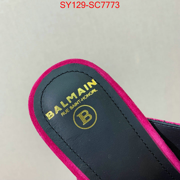 Women Shoes-Balmain shop designer replica ID: SC7773 $: 129USD